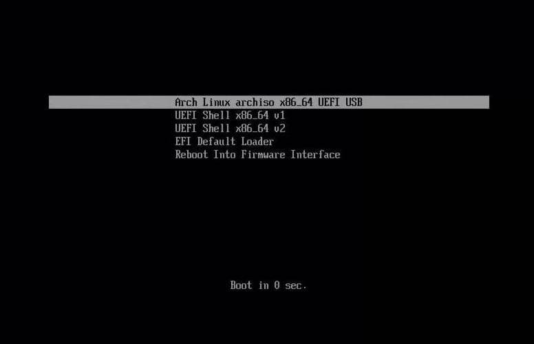 Boot and Initial Setup