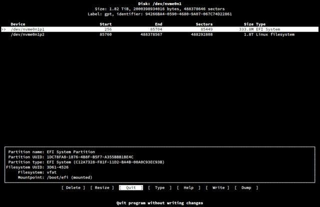 Partition the Disks