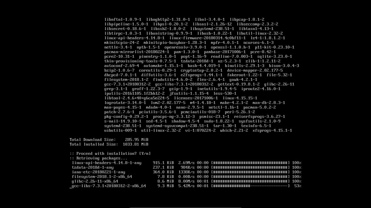 Install the Base System